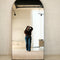 Elara Mirror – 200×100 cm | Arched Full-Length Mirror – Zwart