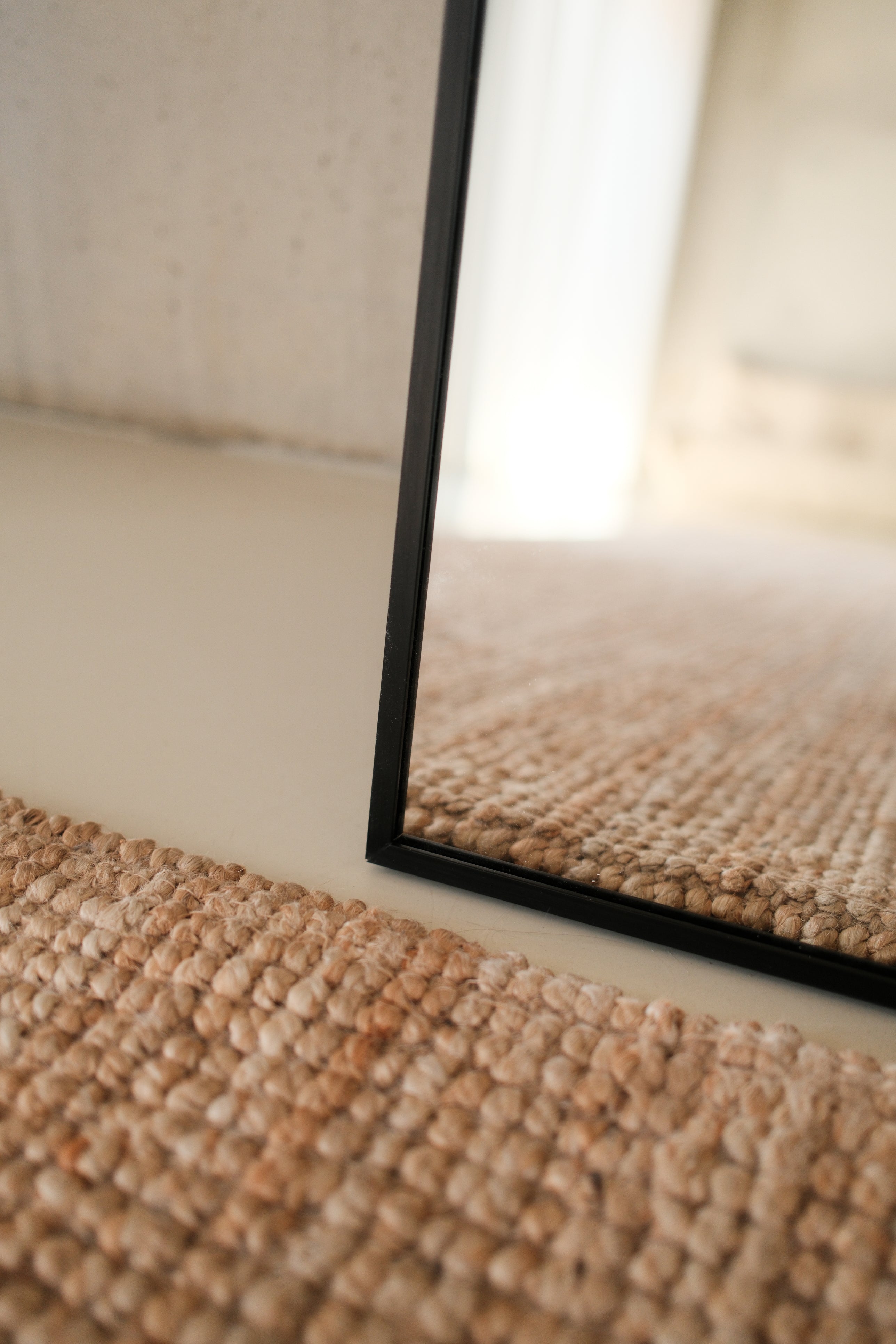 Elara Mirror – 200×100 cm | Arched Full-Length Mirror – Zwart