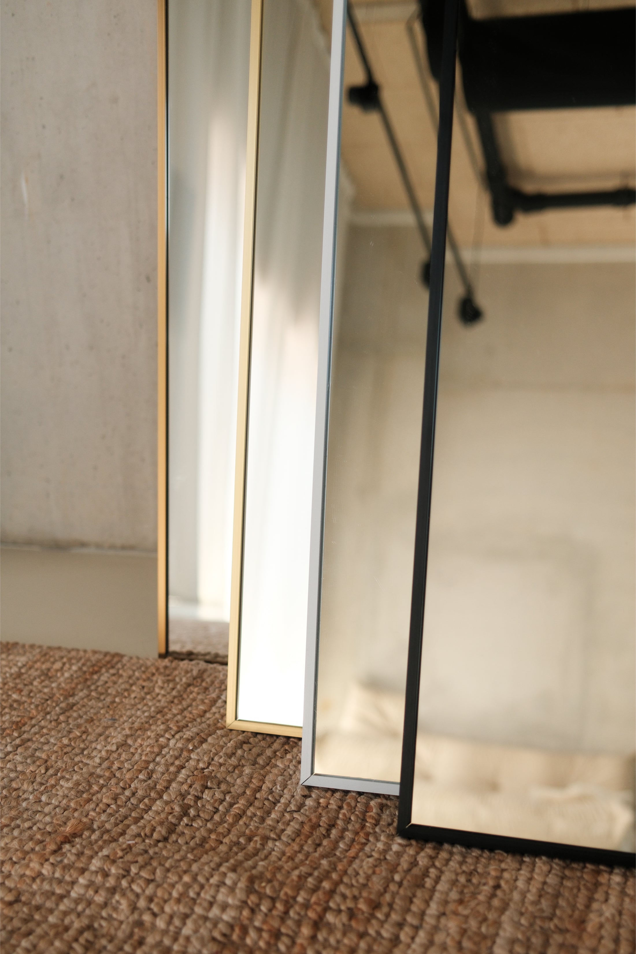 Aureum Mirror – 200×100 cm | Full-Length Mirror – Wit