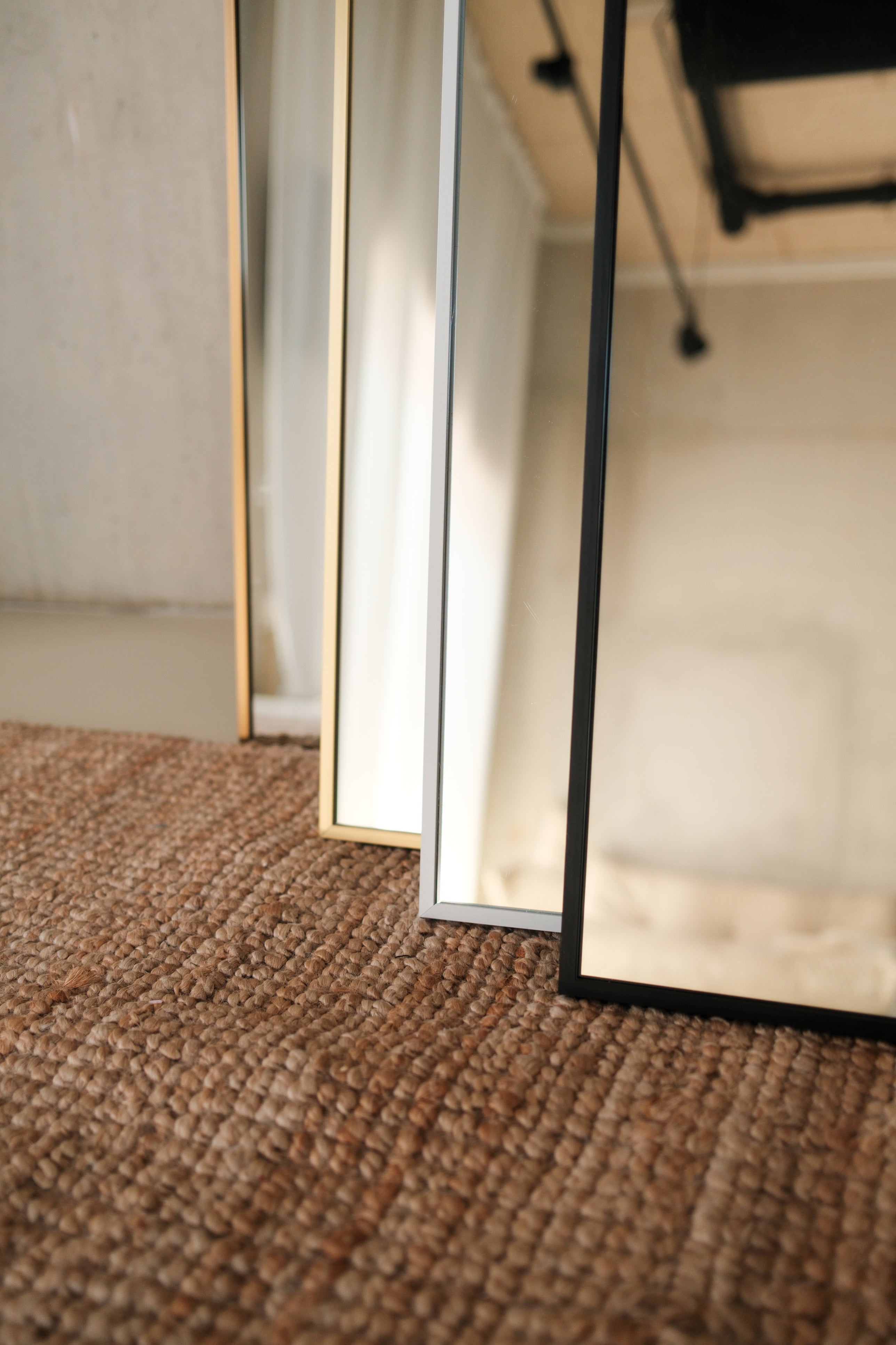Aureum Mirror – 200×100 cm | Full-Length Mirror – Goud