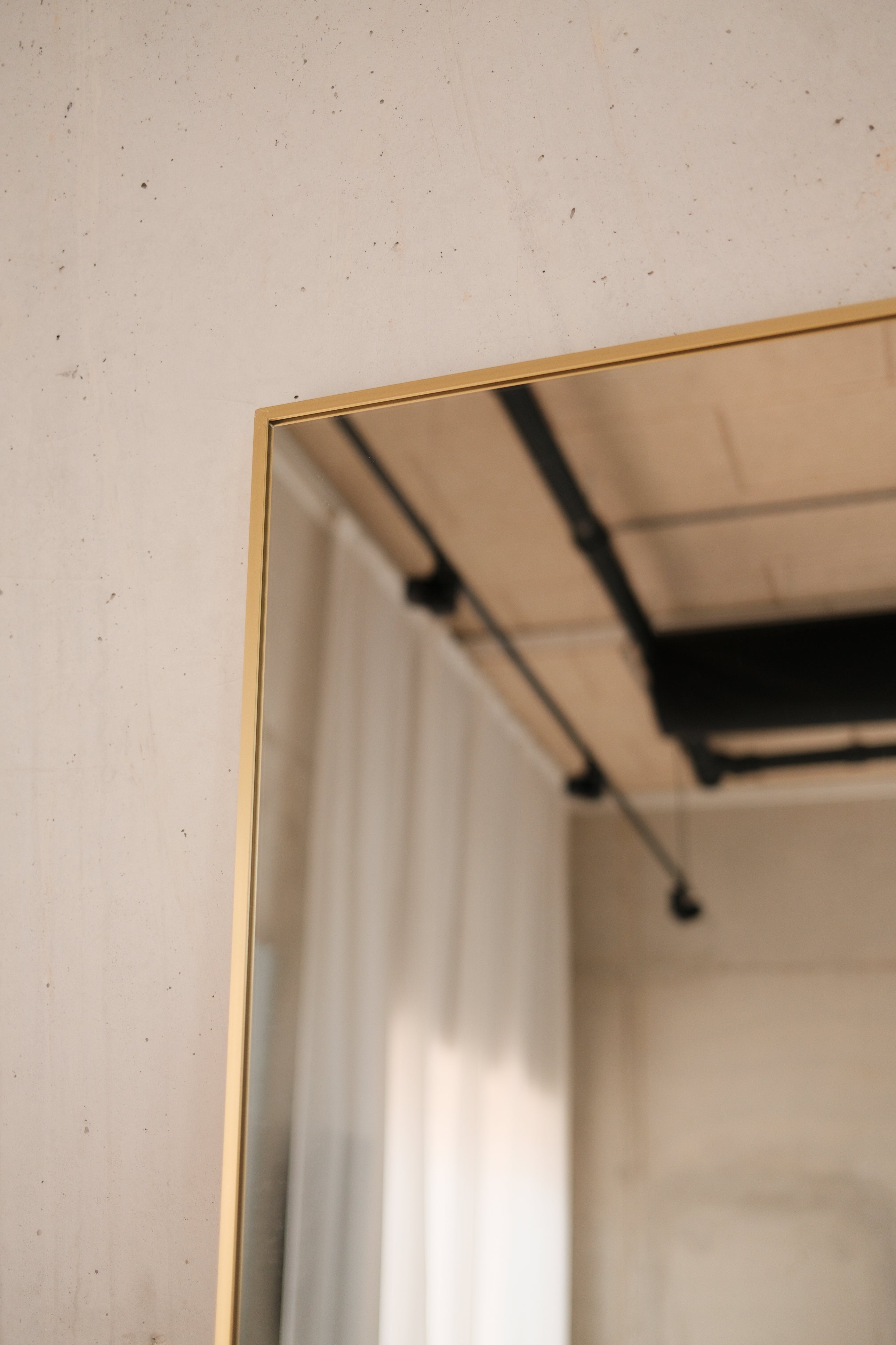 Aureum Mirror – 200×100 cm | Full-Length Mirror – Goud