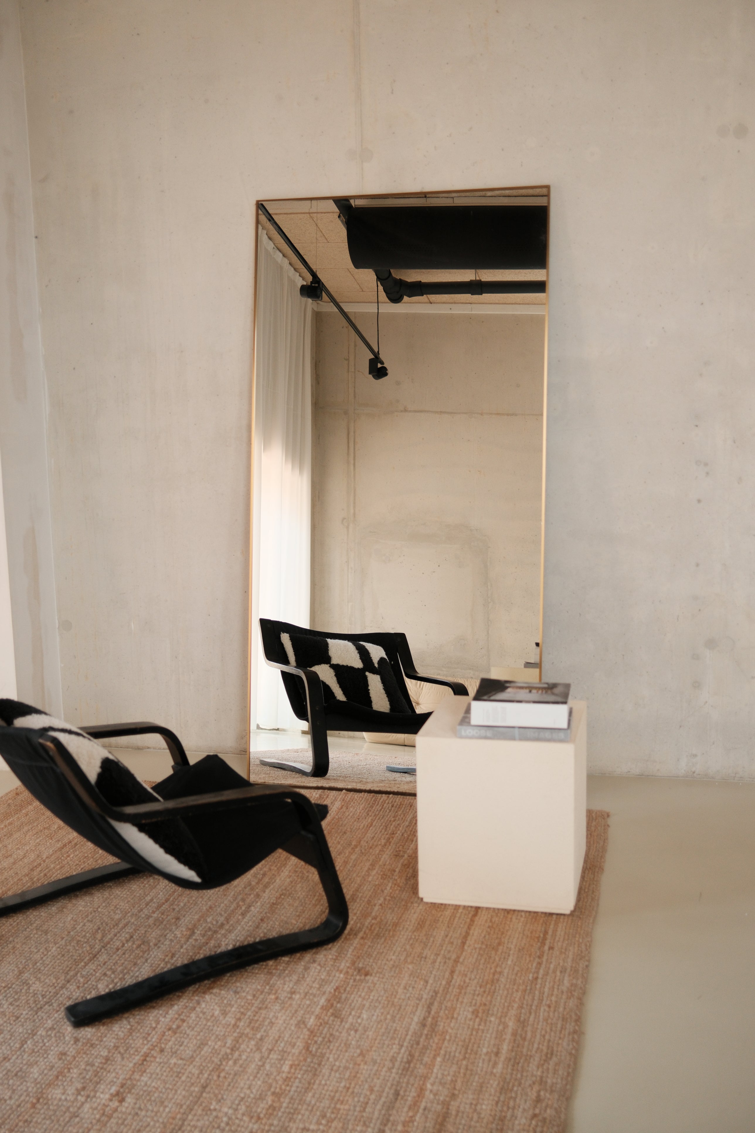 Aureum Mirror – 200×100 cm | Full-Length Mirror – Messing